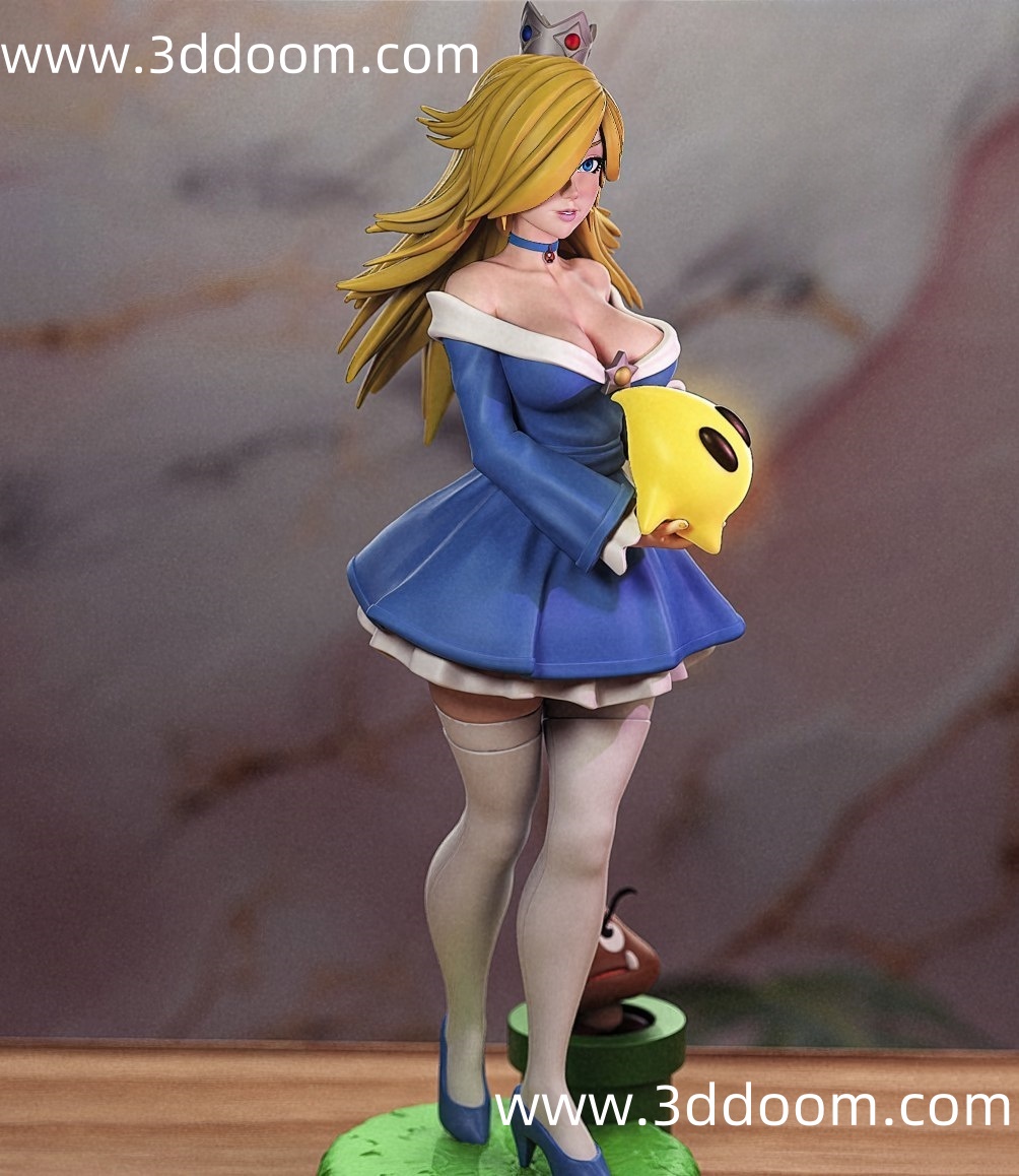 437 Princess Rosalina Mario 马里奥 罗莎莉娜-3D DOOM