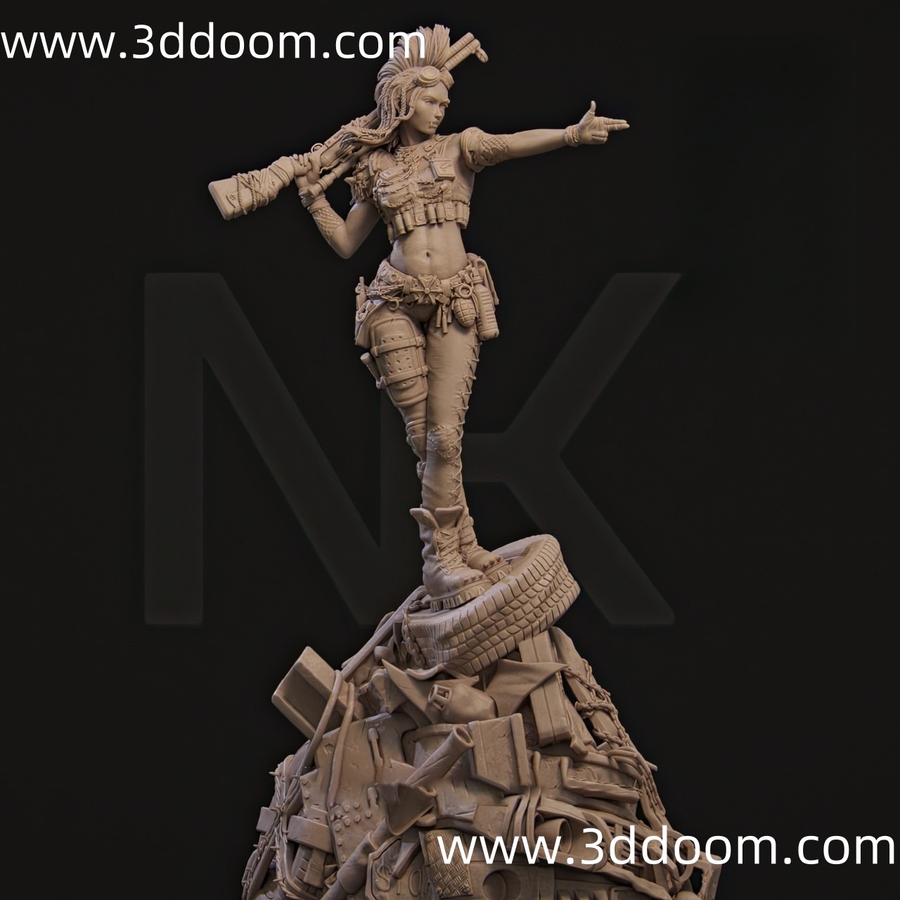 497 The Wasteland Warrior 废土战士-3D DOOM