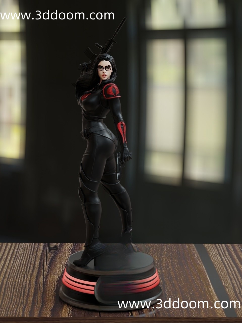 221 Baroness G.I. Joe 特种部队 男爵夫人-3D DOOM