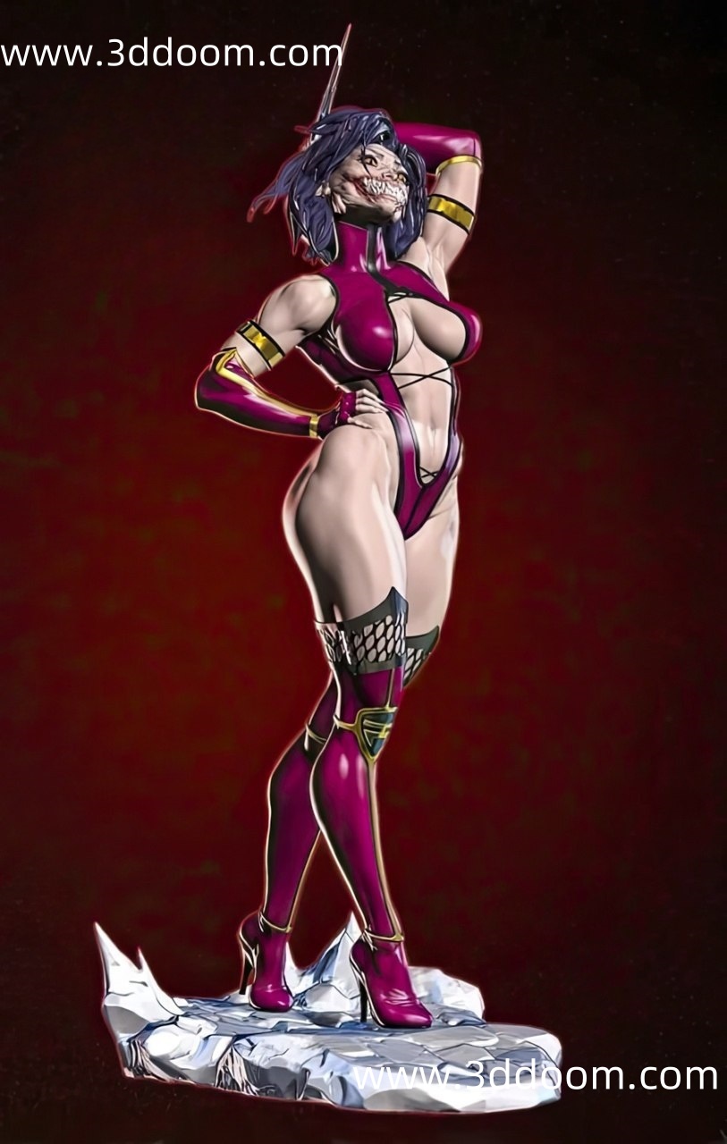 400 Mileena Mortal Kombat 真人快打 米莲娜-3D DOOM