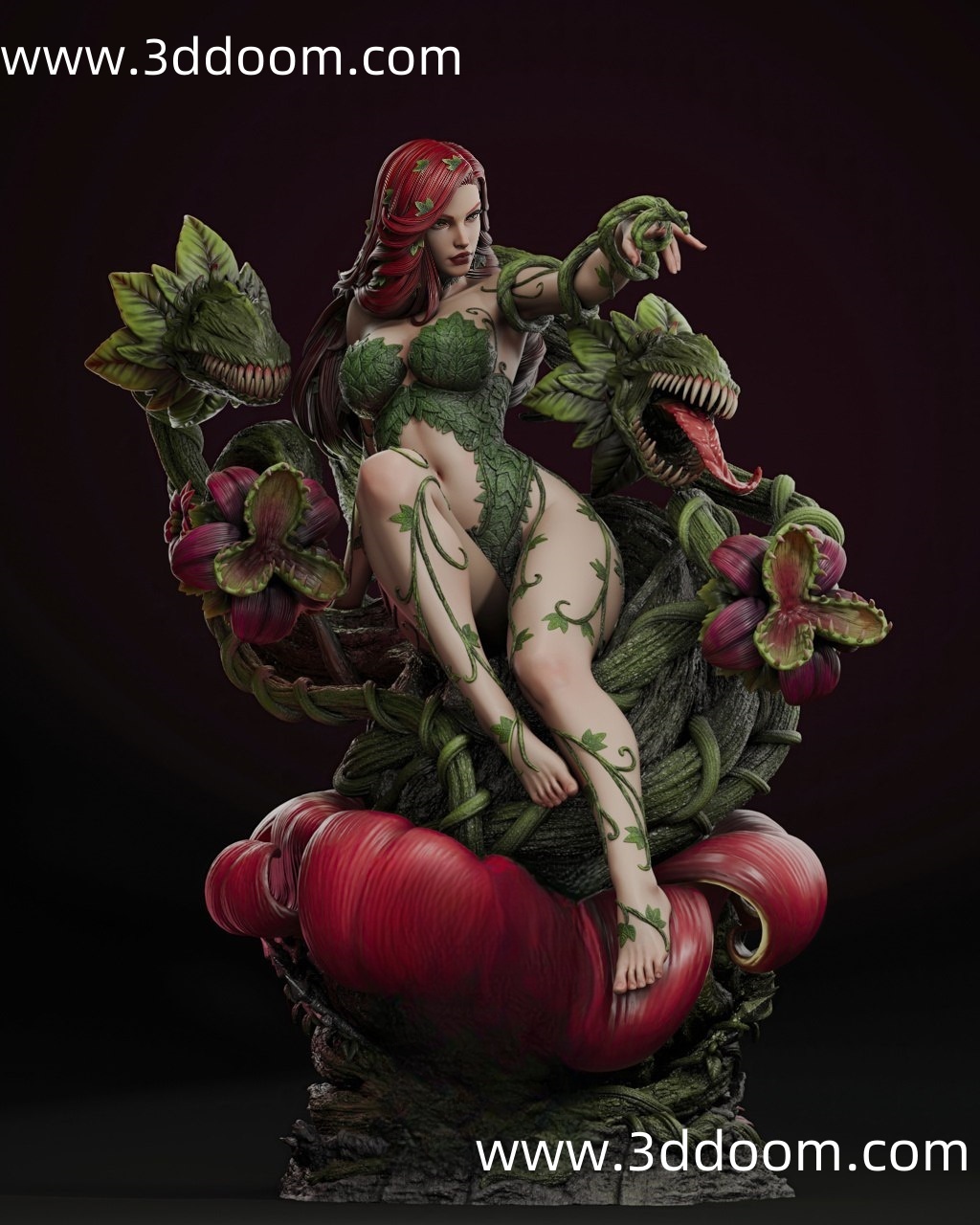 434 Poison Ivy Batman DC 毒藤女-3D DOOM