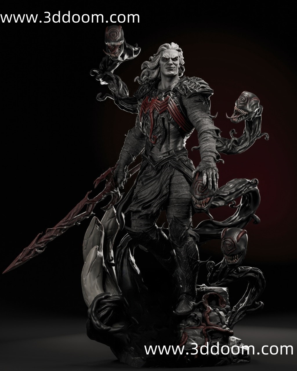 372 Knull Venom 漫威 纳尔-3D DOOM