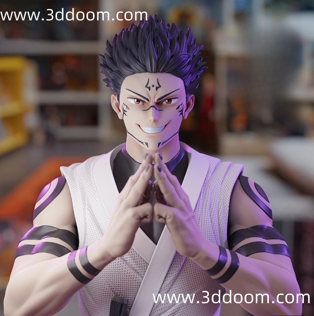 458 Ryomen Sukuna Jujutsu Kaisen 咒术回战 两面宿傩-3D DOOM