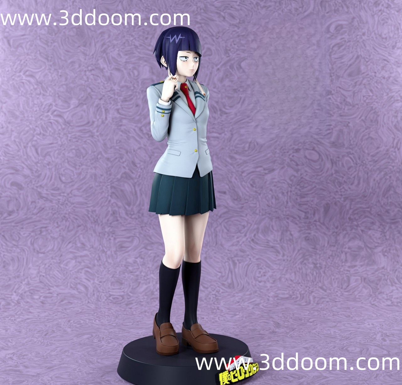 373 Kyoka Jiro My Hero Academia 我的英雄学院 耳郎响香-3D DOOM