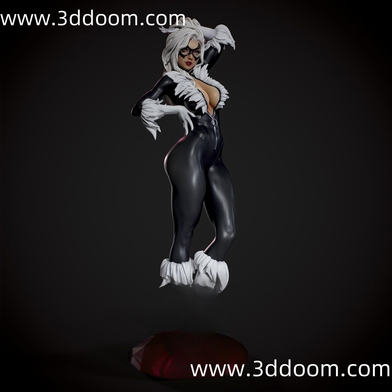 228 Black Cat Felicia Hardy 漫威 黑猫-3D DOOM