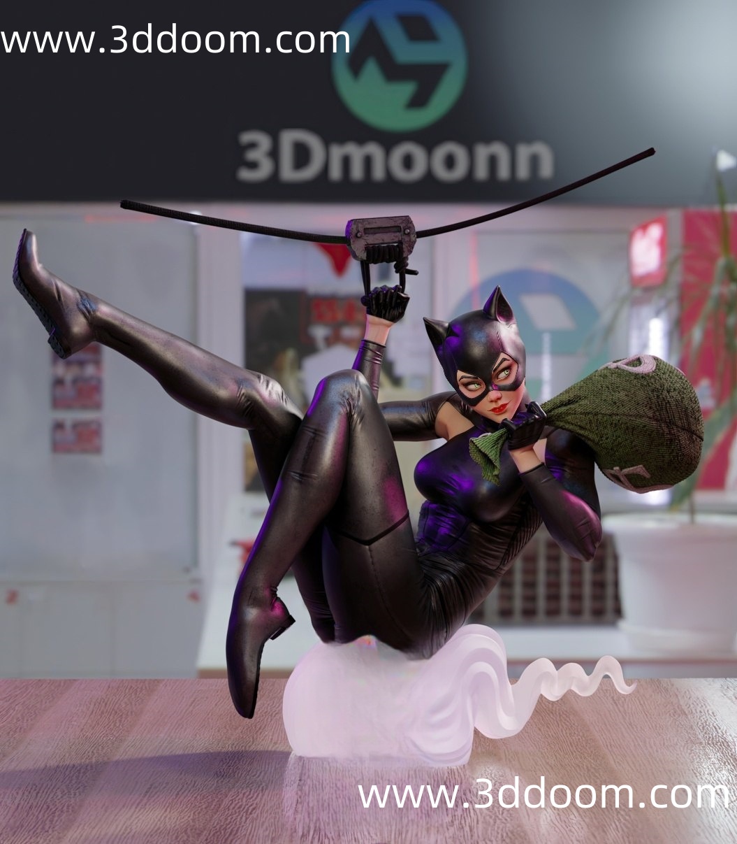 320 Catwoman (2) DC 猫女-3D DOOM