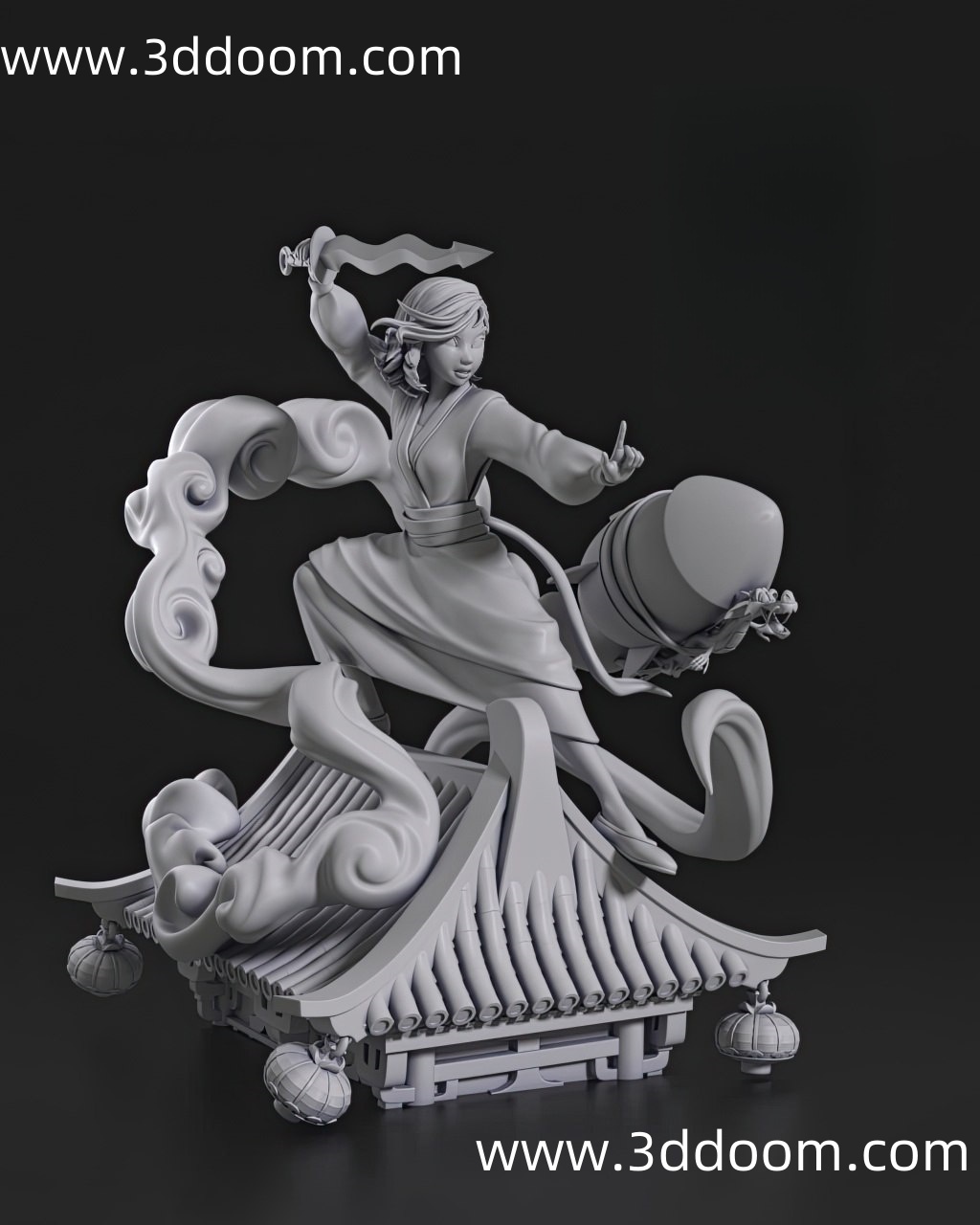 417 Mulan 花木兰-3D DOOM