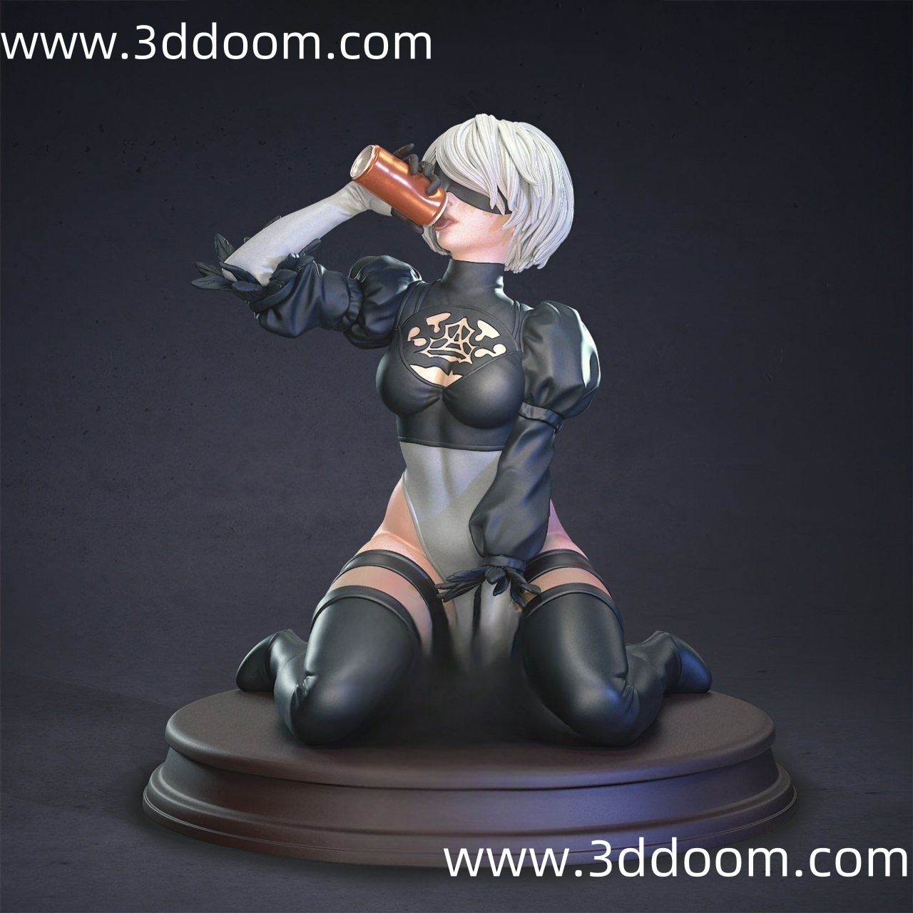 302 2B Nier Automata 尼尔：机械纪元 2B-3D DOOM