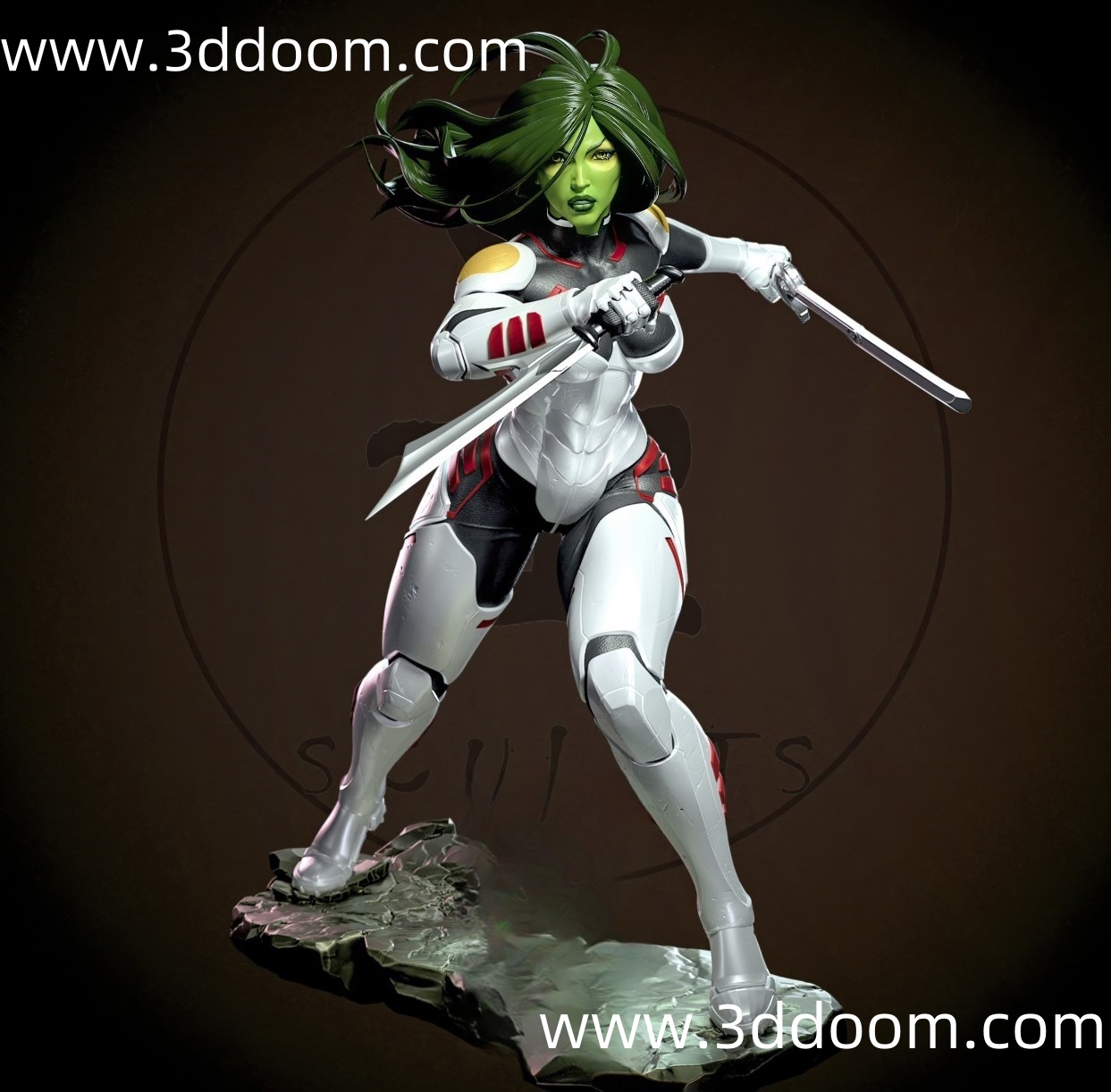 401 Gamora +NSFW 漫威 卡魔拉-3D DOOM