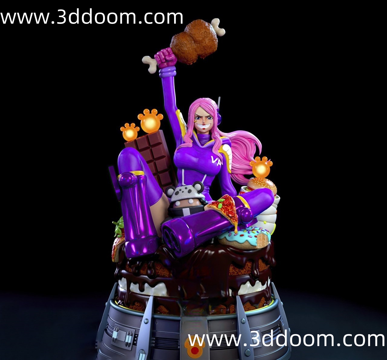 356 Jewelry Bonney One Piece 海贼王 珠宝・邦尼-3D DOOM