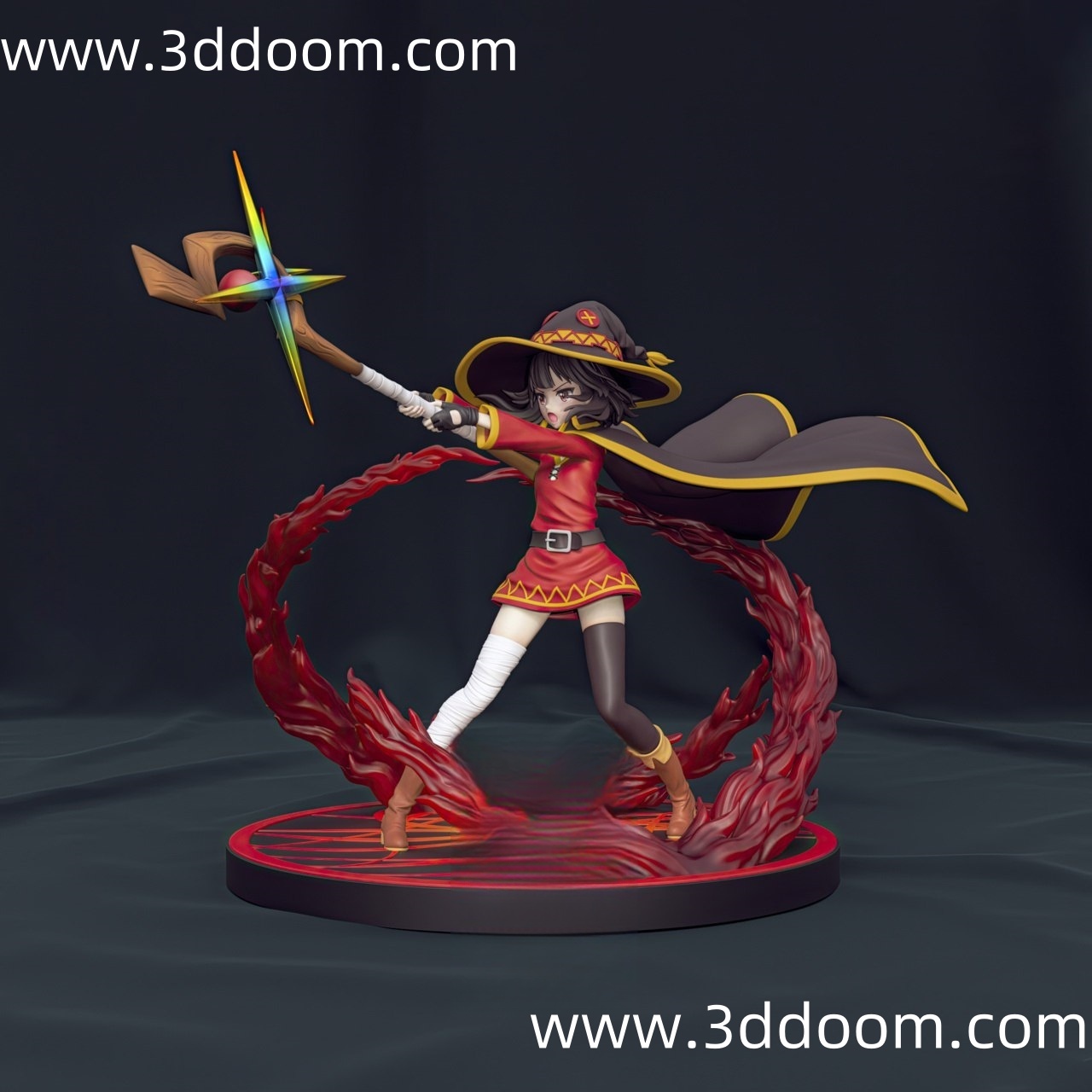 394 Megumin Kono Subarashii Sekai  为美好的世界献上祝福 惠惠-3D DOOM