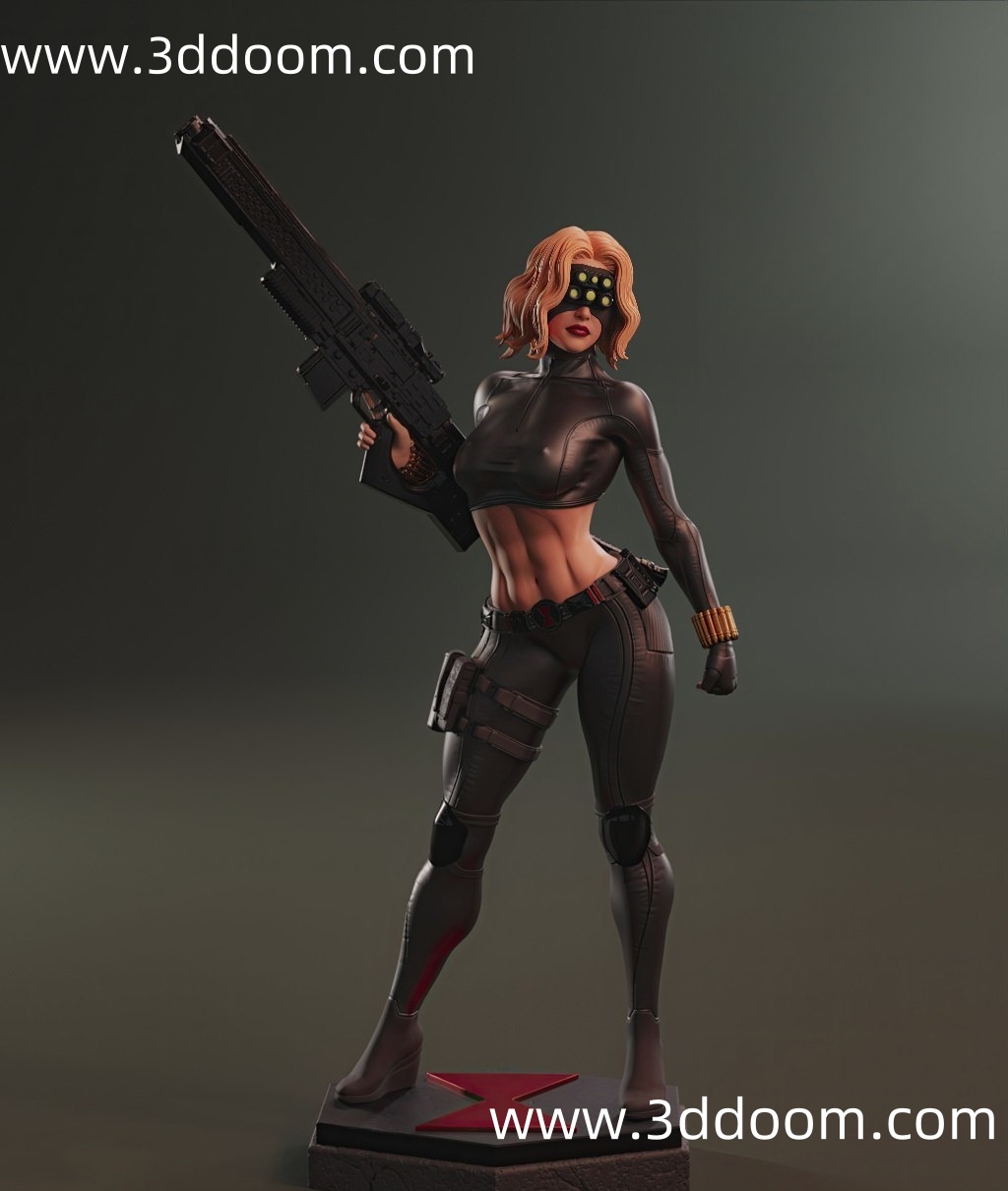 230 Black Widow (2) 漫威 黑寡妇-3D DOOM