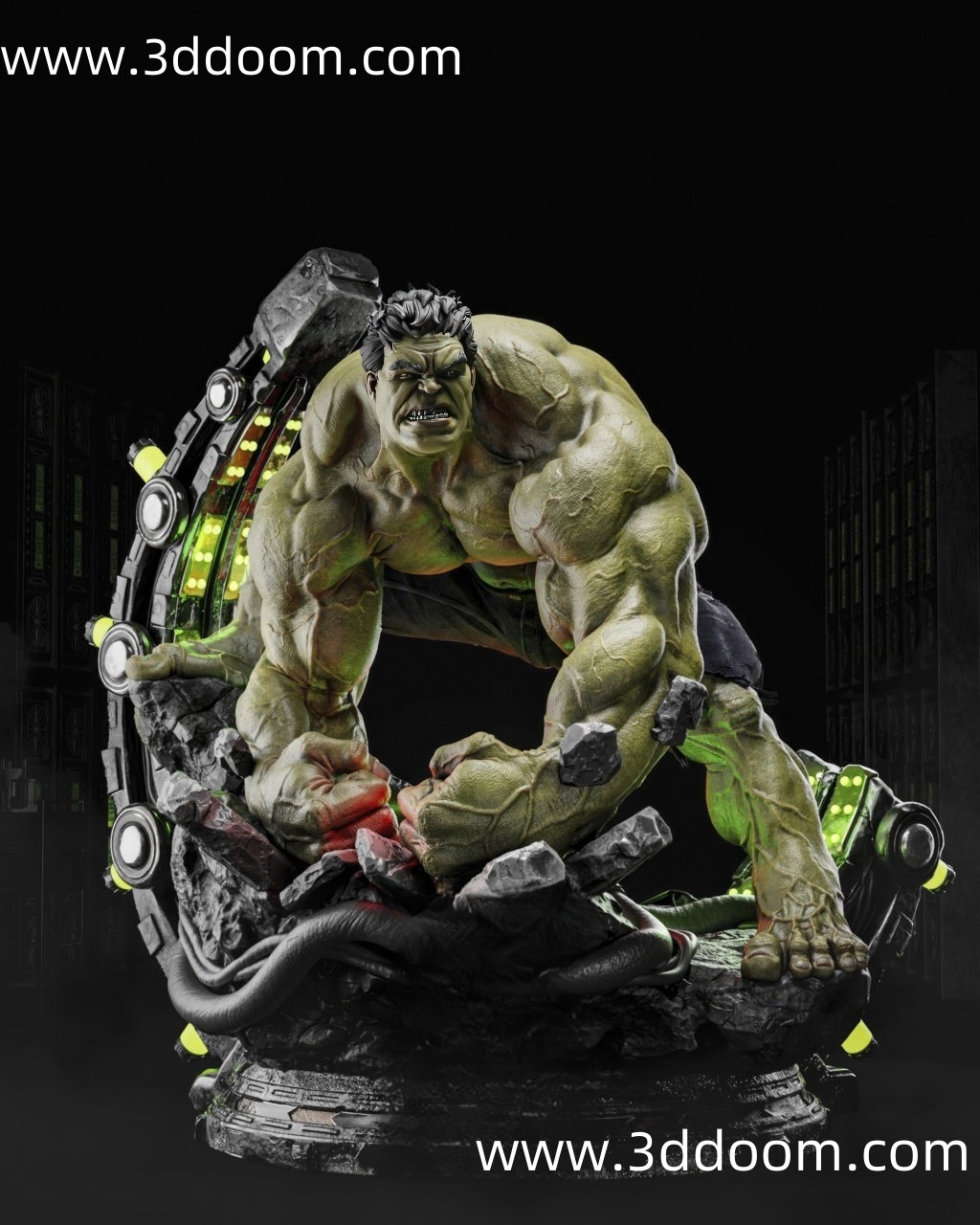 529 Hulk Marvel Comics 漫威 绿巨人-3D DOOM