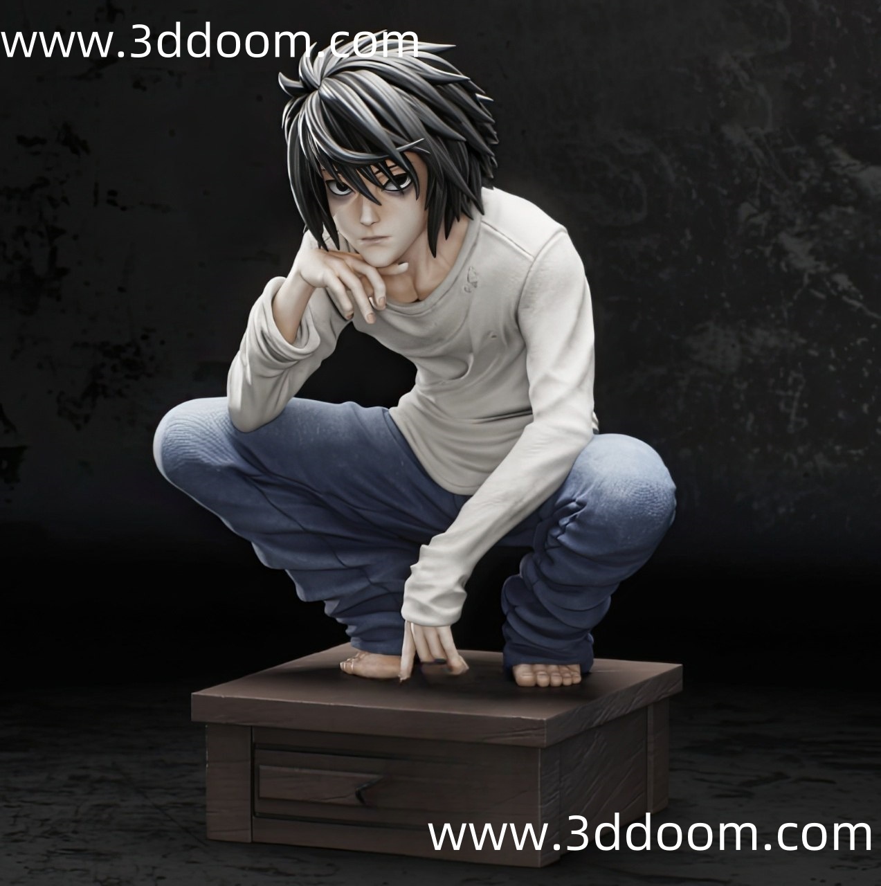 374 L Death Note 死亡笔记 L-3D DOOM