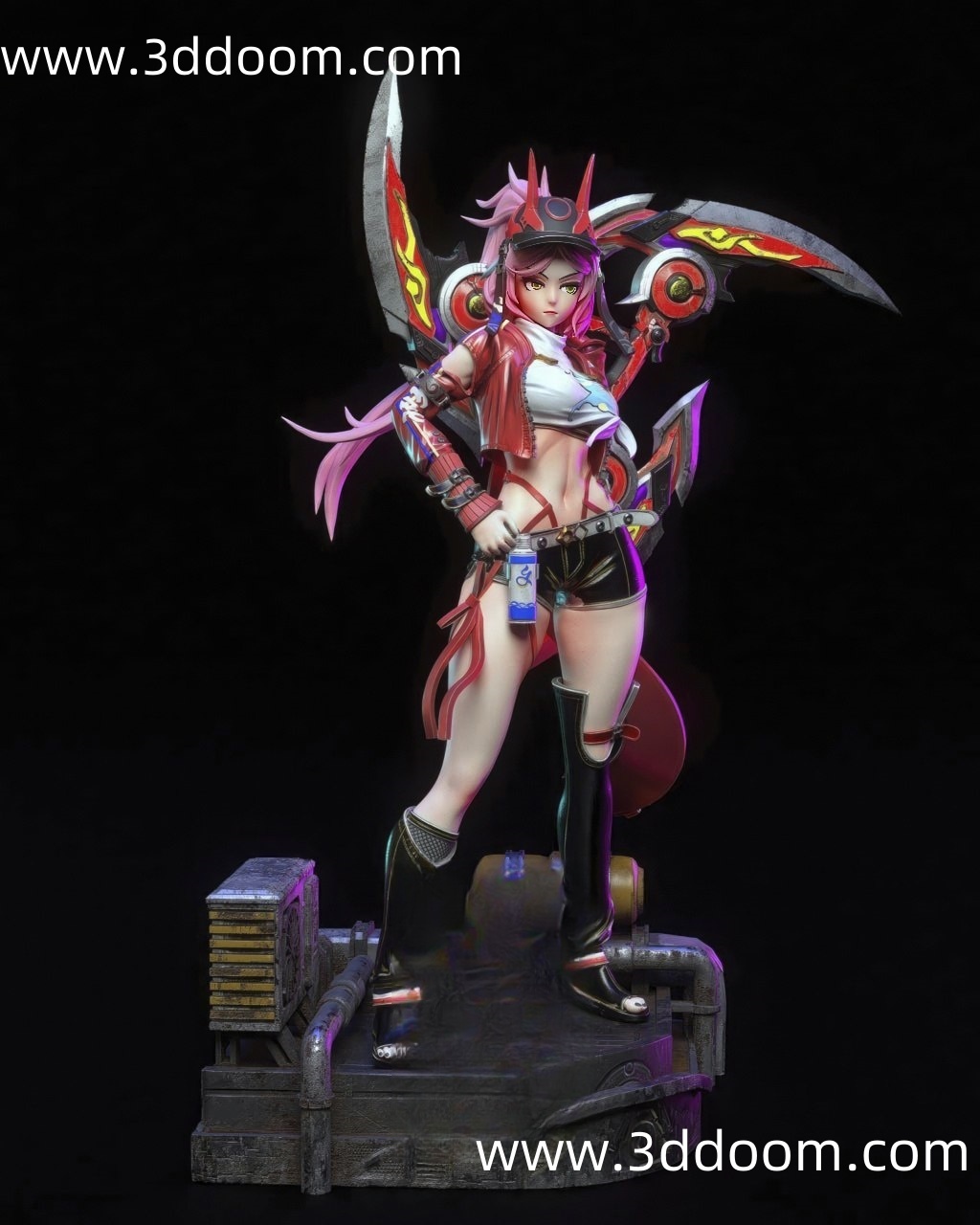 441 Rappa Honkai Star Rail 崩坏：星穹铁道 拉帕-3D DOOM