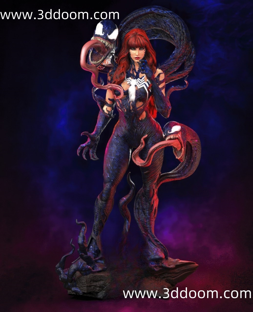 390 Mary Jane Venom 漫威 玛丽・简-3D DOOM