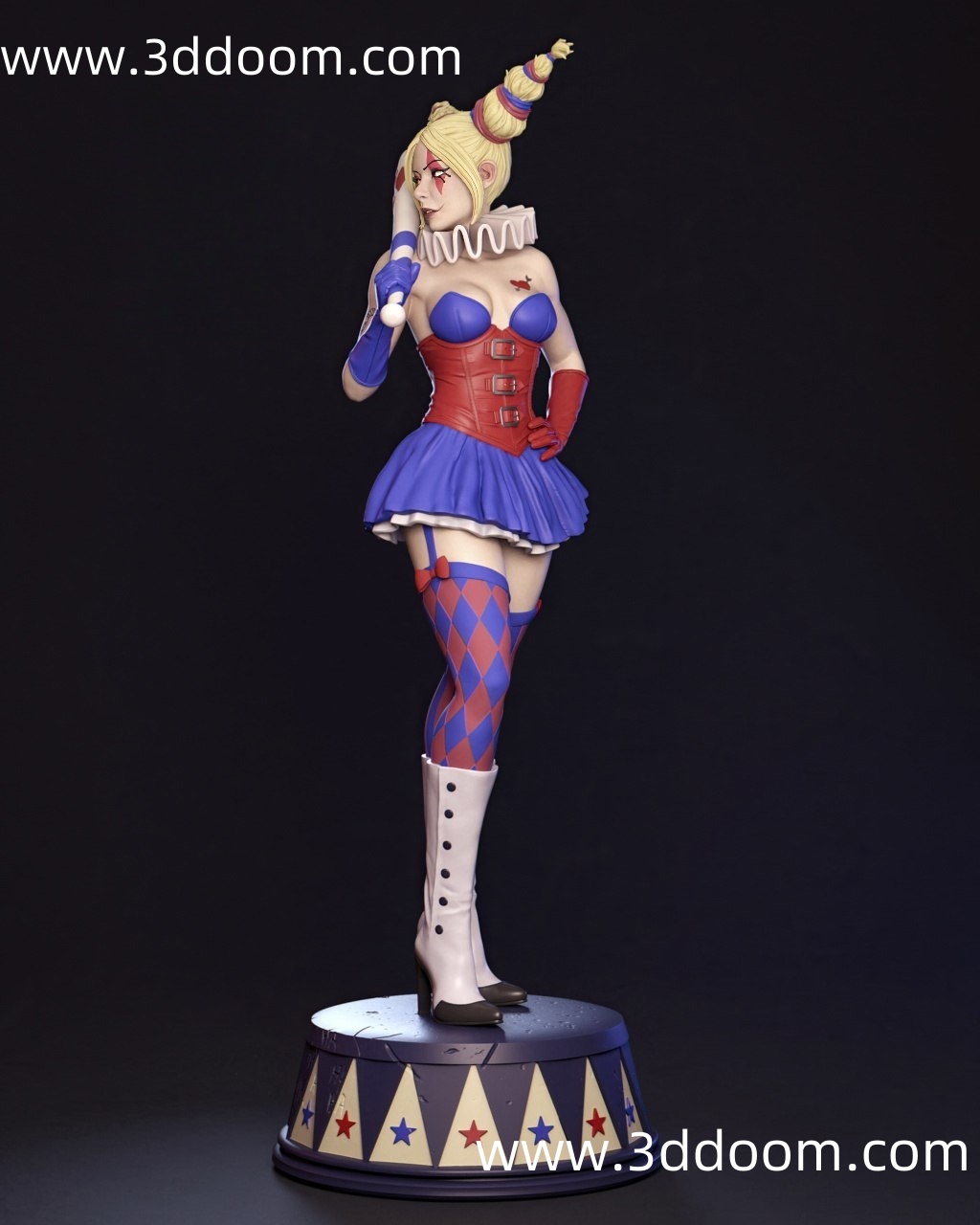 523 Harley Quinn DC 哈莉・奎茵-3D DOOM