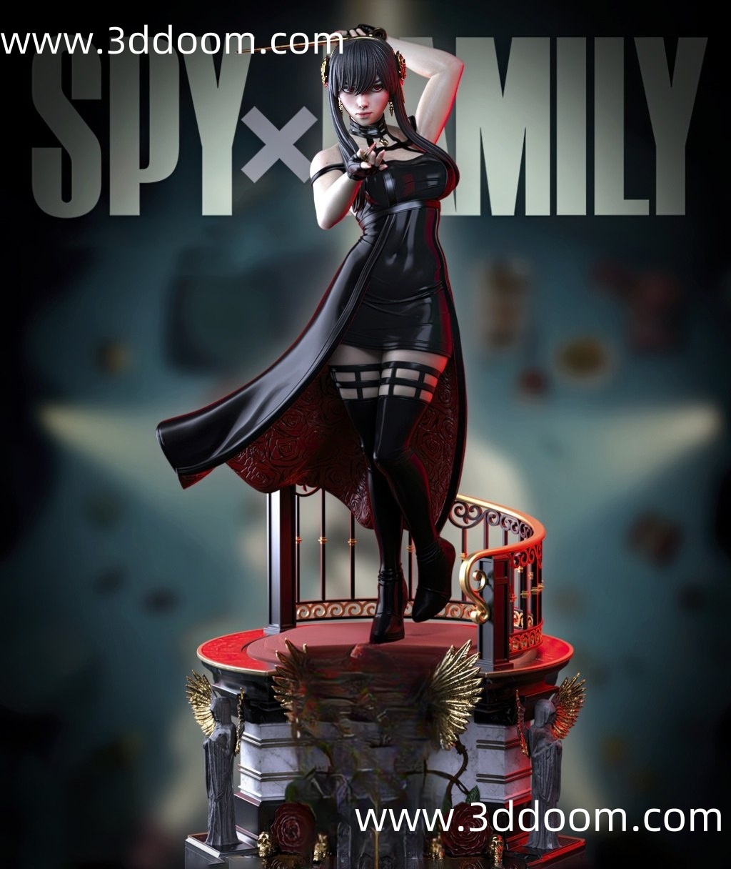 593 Yor Forger+ NSFW Spy x Family 间谍过家家 约尔・福杰-3D DOOM