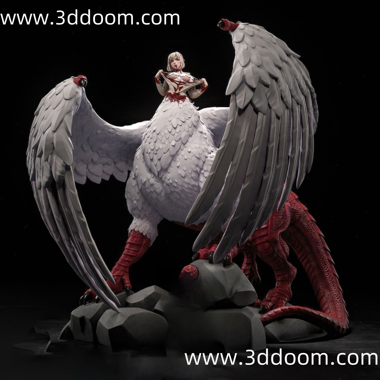 339 Falin Touden Delicious in Dungeon 迷宫饭 法琳·图丁-3D DOOM