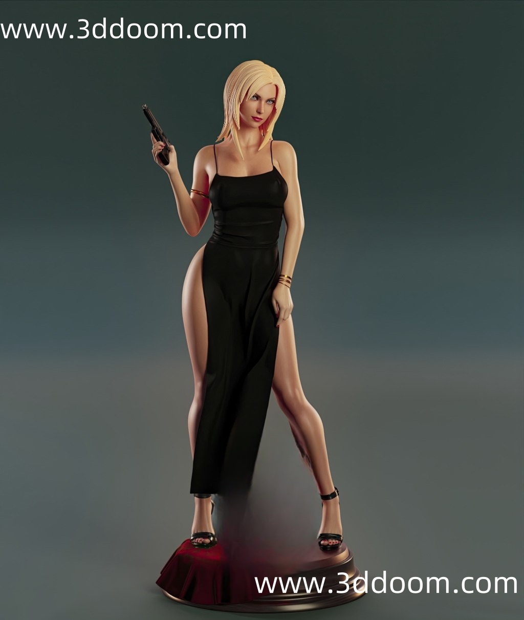 219 Aya Brea Parasite Eve 寄生前夜 阿雅・布雷亚-3D DOOM