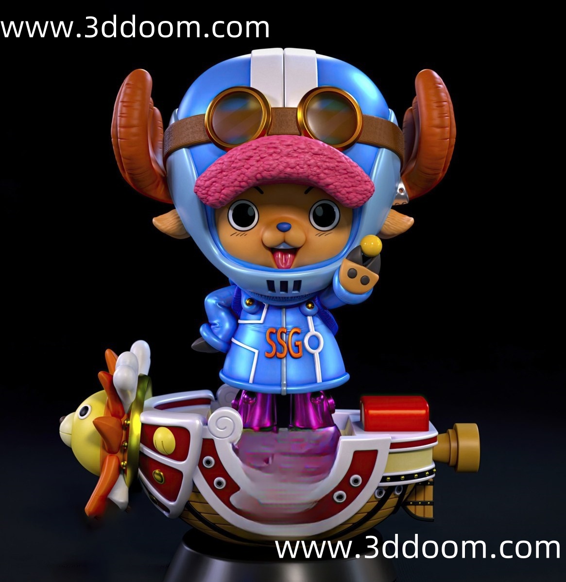 570 Tony Tony Chopper One Piece 海贼王 乔巴-3D DOOM