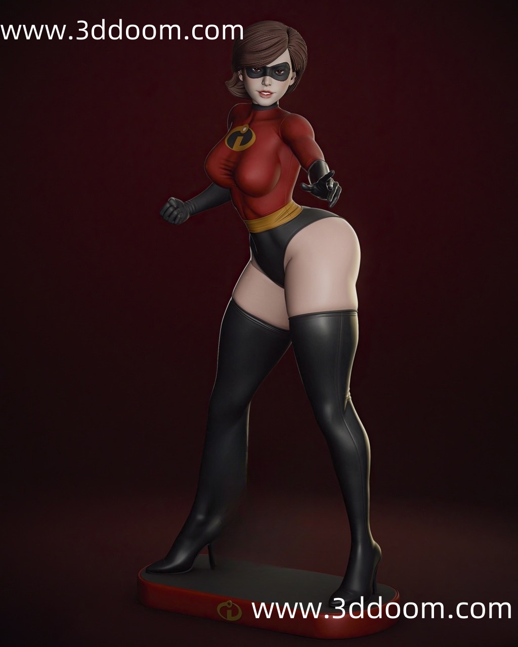 337 Elastigirl +NSFW The Incredibles 超人总动员 弹力女超人-3D DOOM