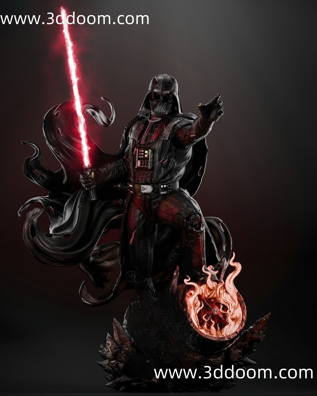 331 Darth Vader Star Wars 星球大战 达斯・维达-3D DOOM