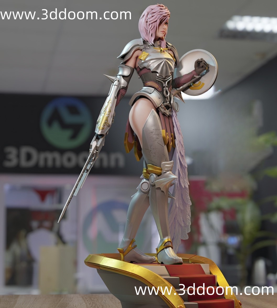 380 Lightning Final Fantasy 最终幻想 雷霆-3D DOOM