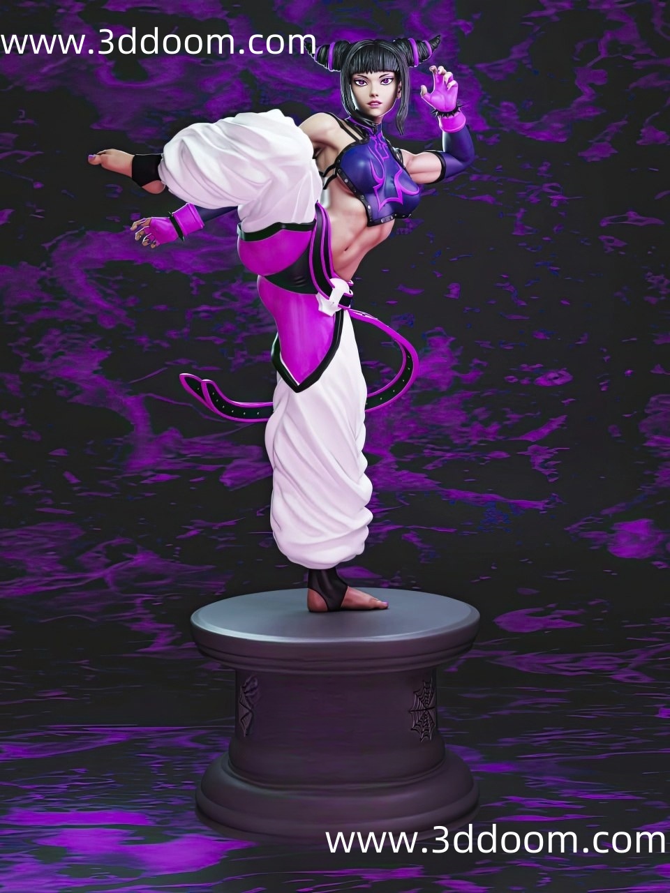 540 Juri Han Street Fighter (2) 街头霸王 韩蛛俐-3D DOOM