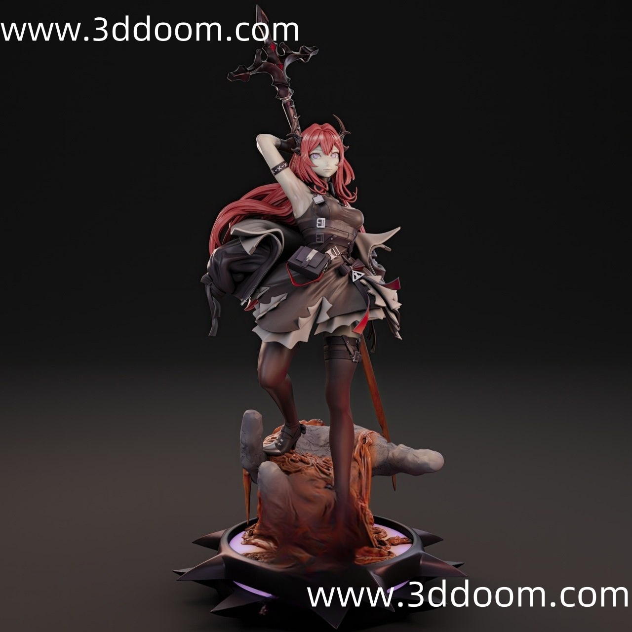 486 Surtr Arknights 明日方舟 史尔特尔-3D DOOM