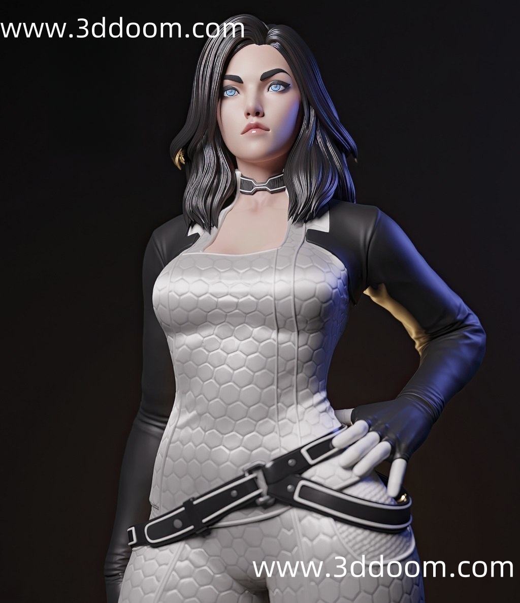 410 Miranda Lawson Mass Effect 质量效应 米兰达・劳森-3D DOOM