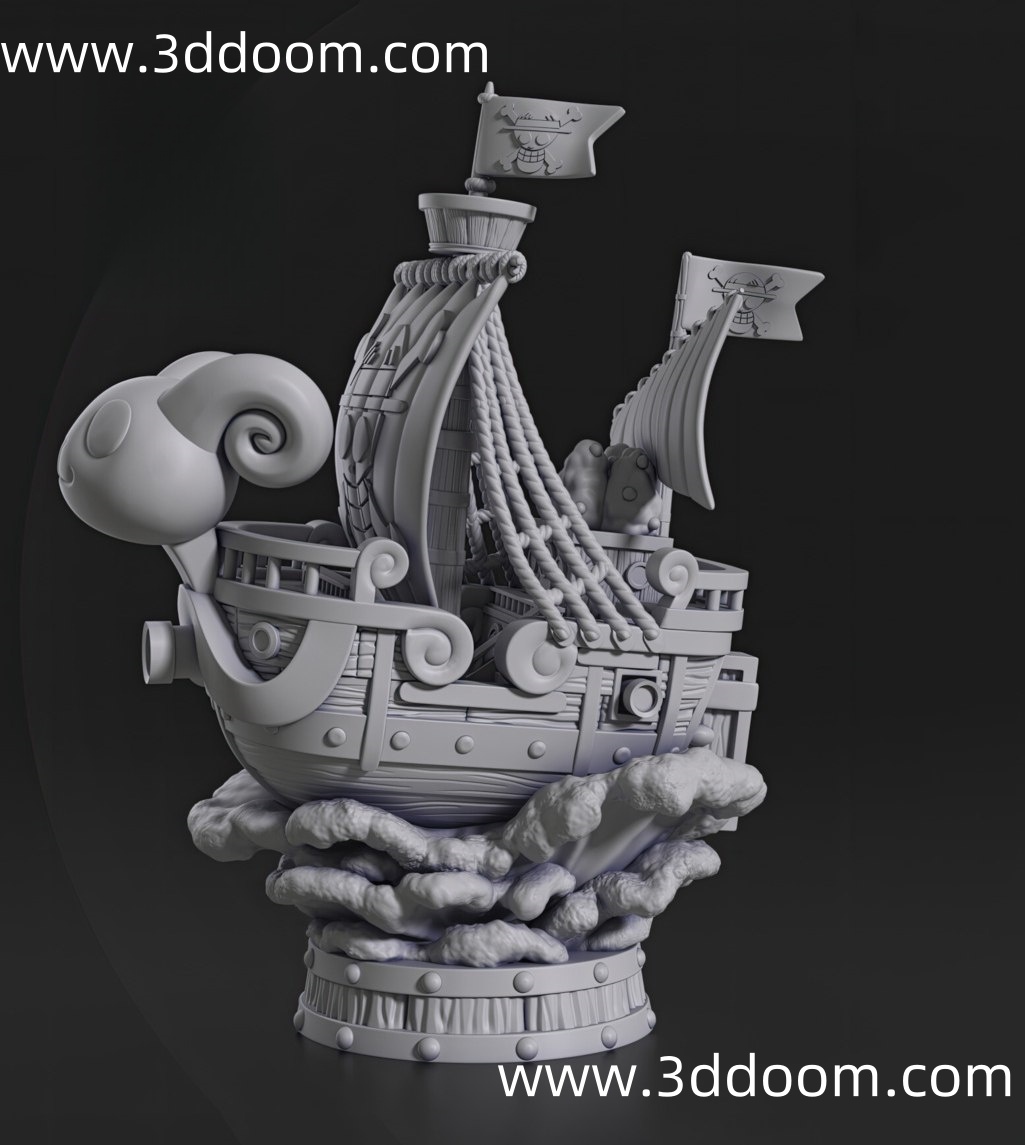 406 Going Merry One Piece 海贼王 前进・梅利号-3D DOOM
