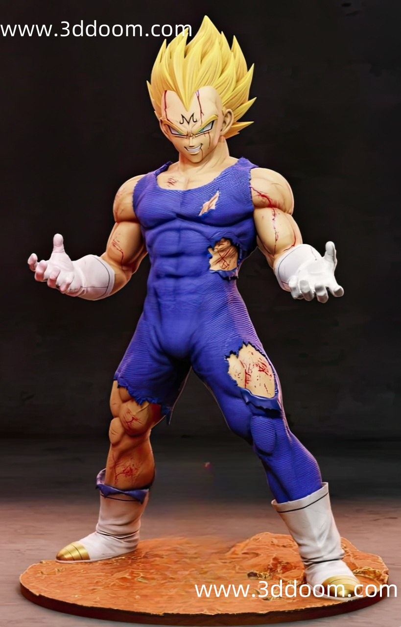 579 Vegeta Dragon Ball 龙珠 贝吉塔-3D DOOM