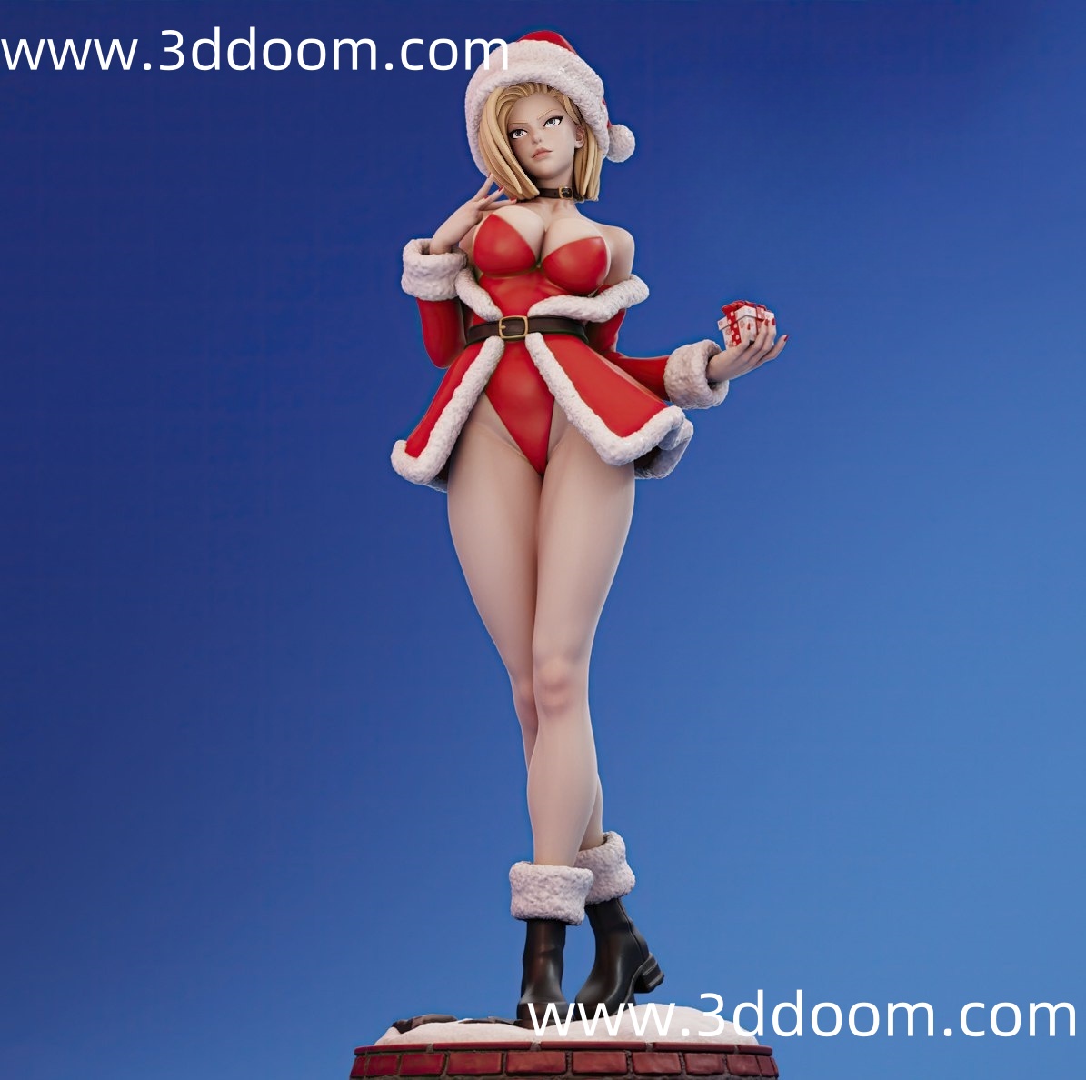 210 Android 18 Dragon Ball 龙珠 人造人18号-3D DOOM