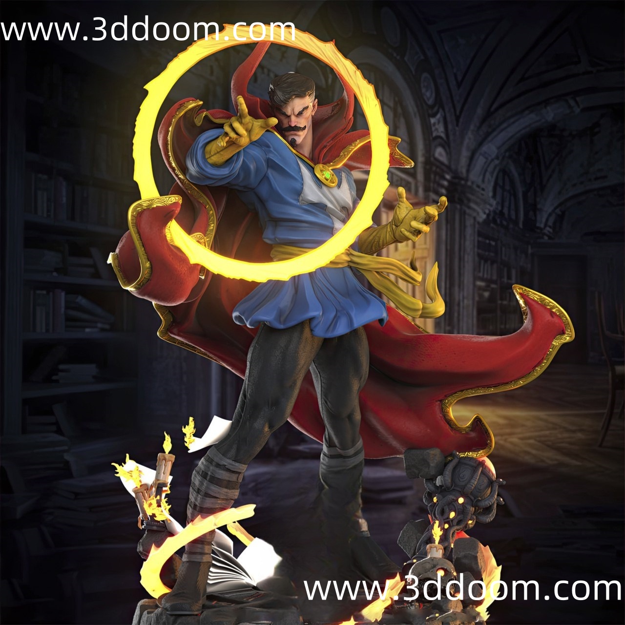 244 Doctor Strange 漫威 奇异博士-3D DOOM