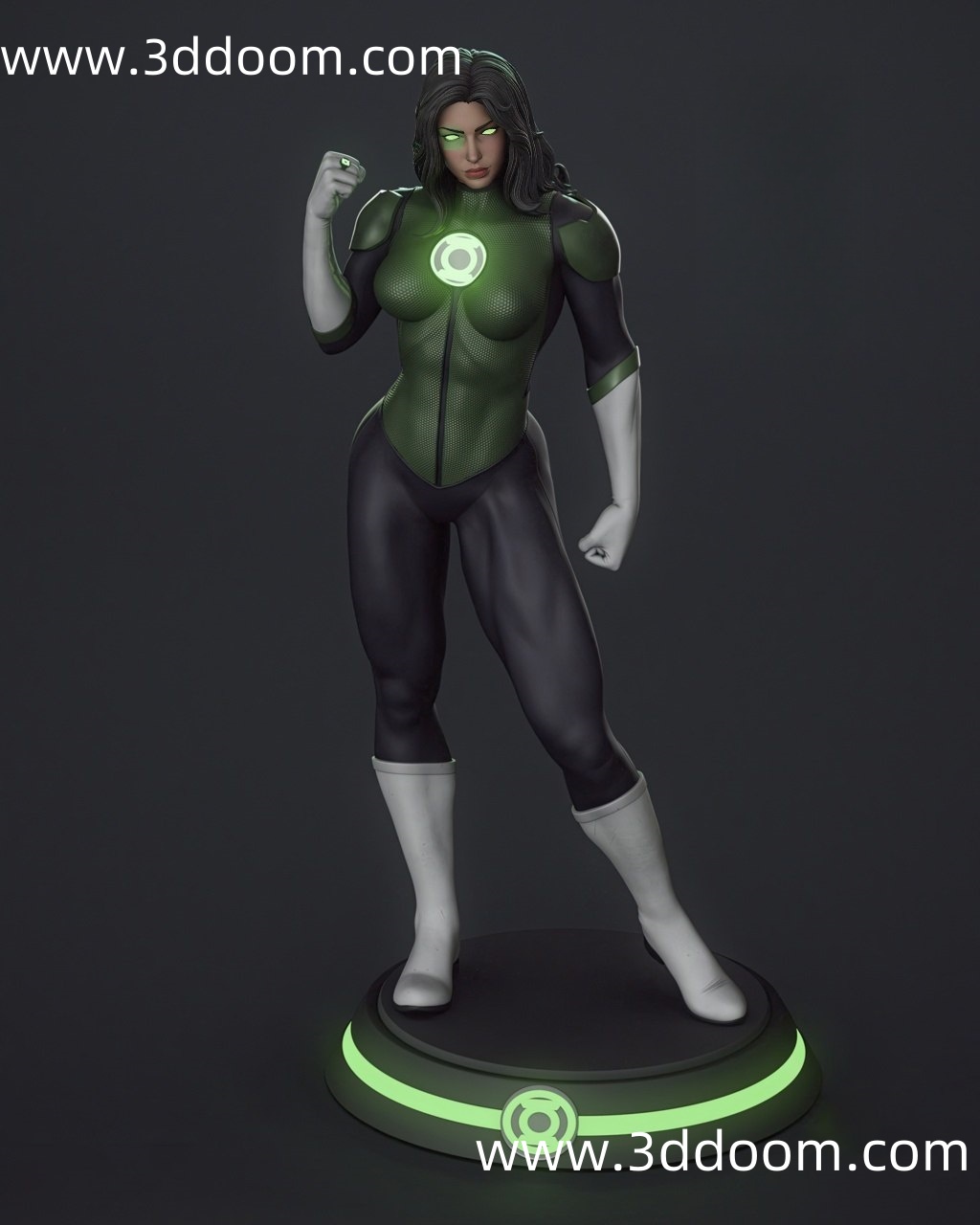354 Jessica Cruz Green Lantern DC 绿灯侠-3D DOOM