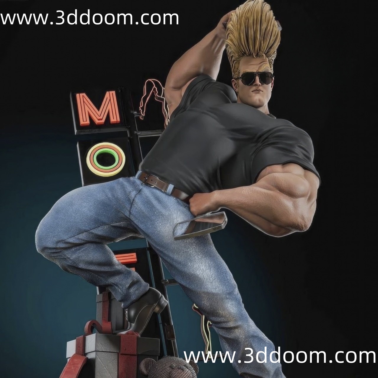 362 Johnny Bravo 强尼・布拉沃-3D DOOM
