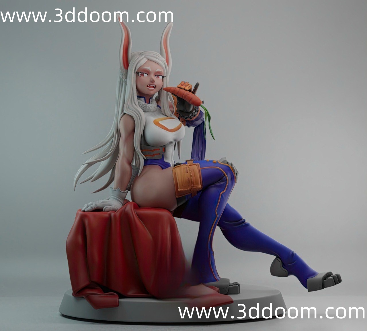 454 Rumi Usagiyama Mirko  我的英雄学院 兔山露美-3D DOOM