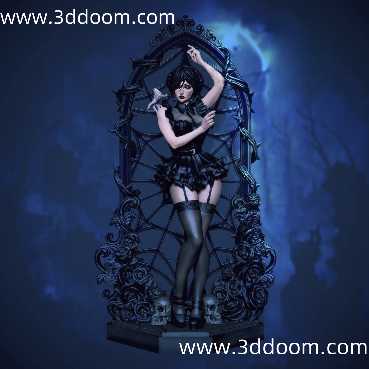 584 Wednesday Addams Wednesday 星期三・亚当斯-3D DOOM