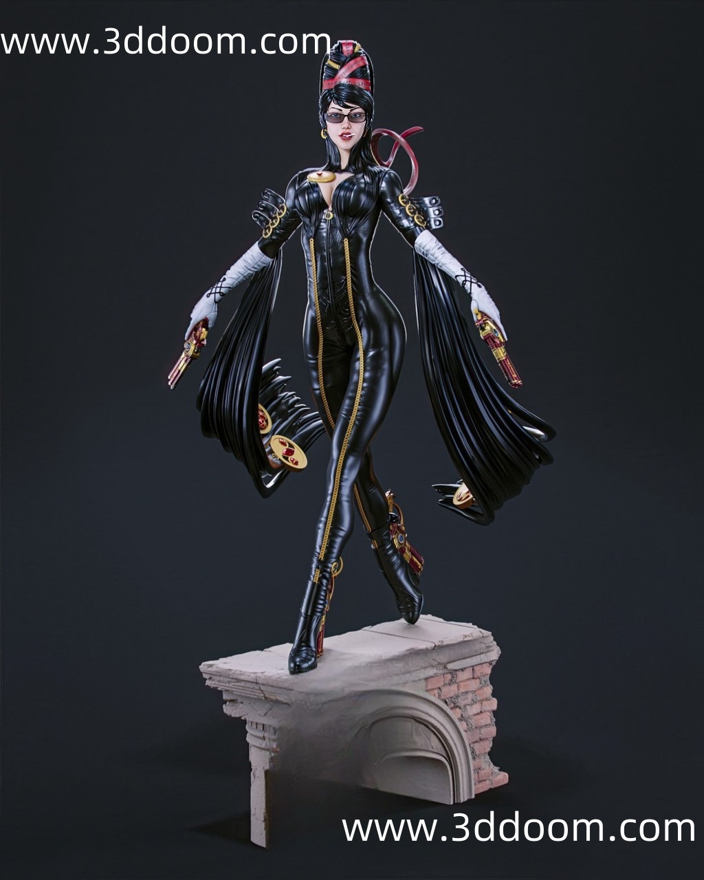 224 Bayonetta 猎天使魔女 贝优妮塔-3D DOOM