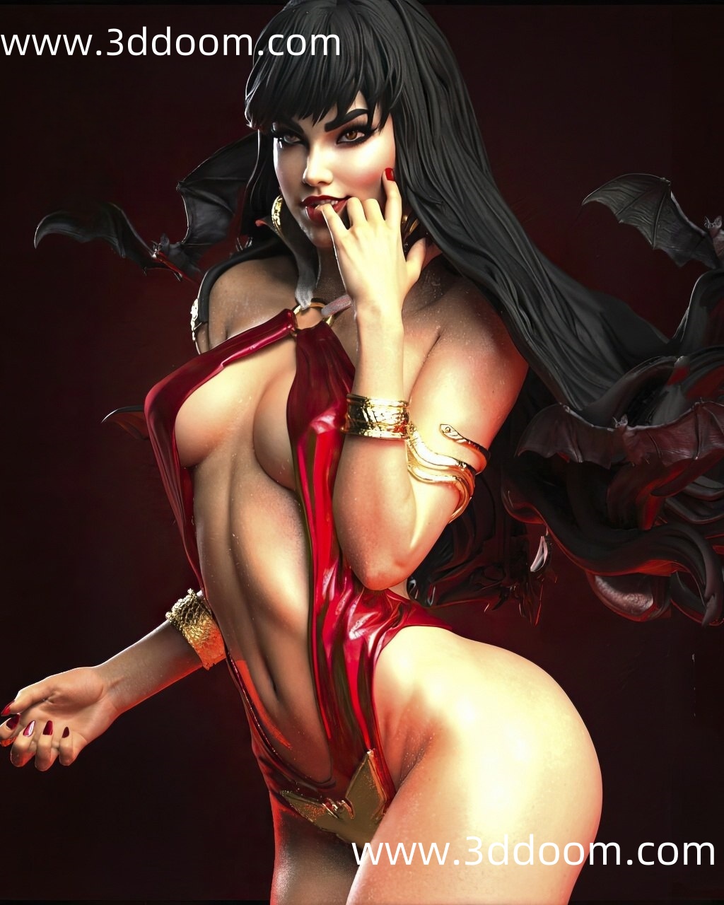 578 Vampirela 女吸血鬼-3D DOOM