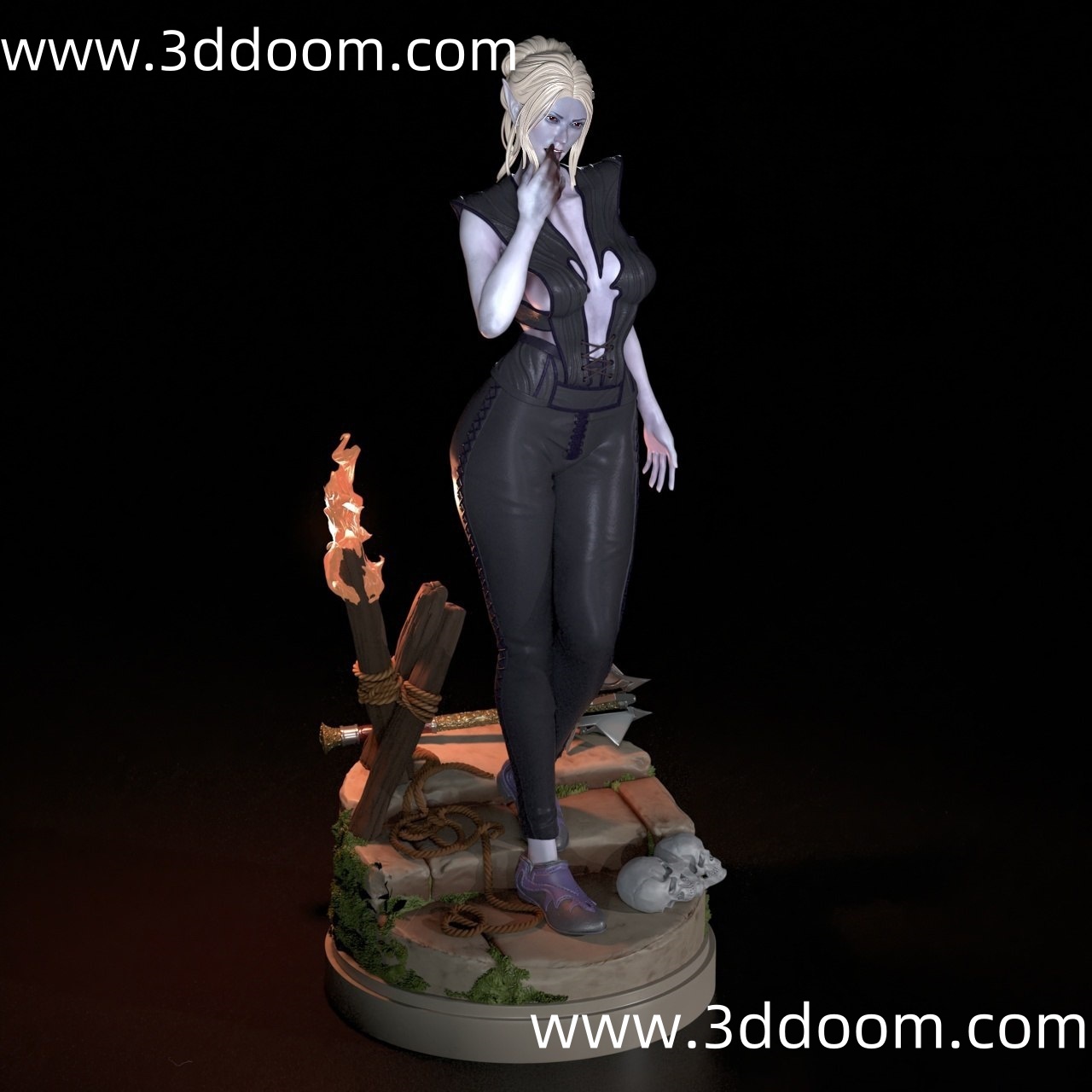 409 Minthara Baldurs Gate 3 博德之门 明萨拉-3D DOOM