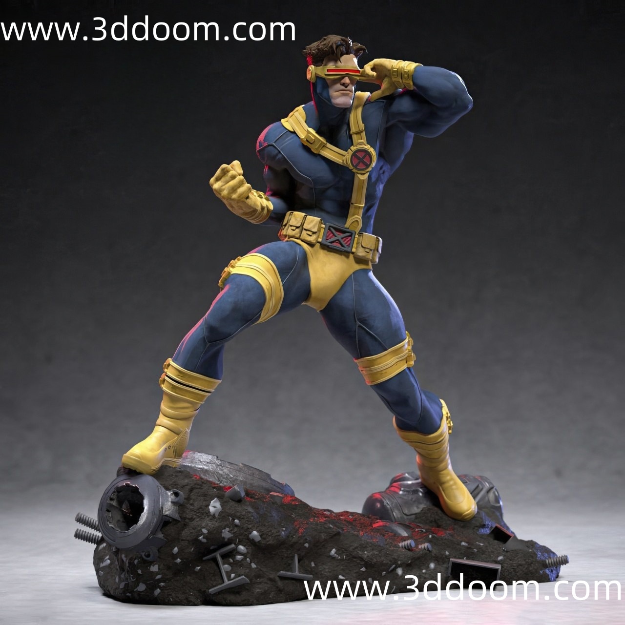 240 Cyclops X-Men X-战警 镭射眼-3D DOOM