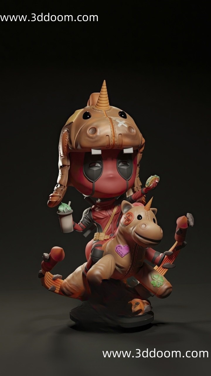 242 Deadpool 漫威 死侍-3D DOOM