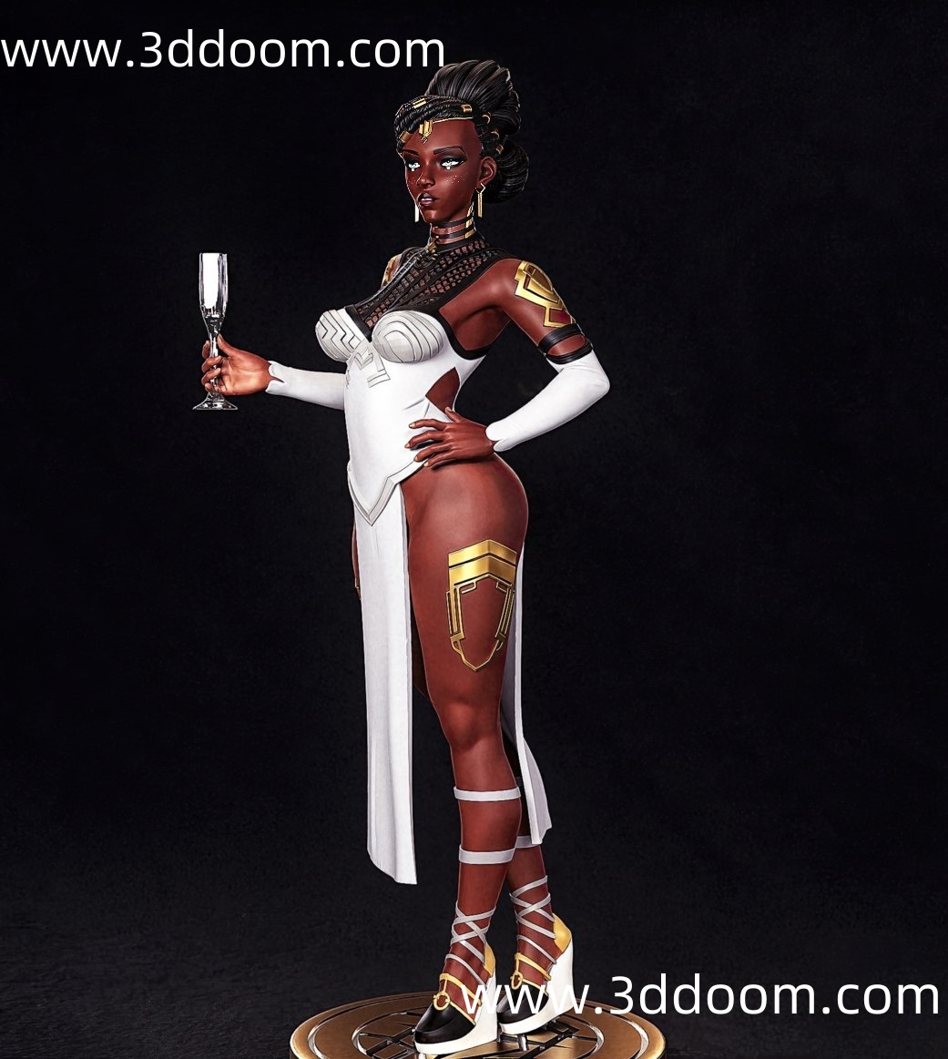 396 Mel Medarda Arcane League of Legends 英雄联盟 梅尔-3D DOOM