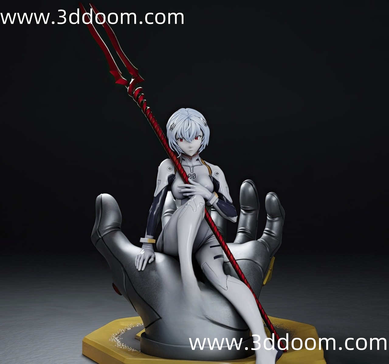 220 Ayanami Rei Evangelion 新世纪福音战士 绫波丽-3D DOOM