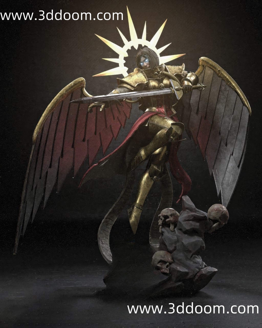 464 Saint Celestine Warhammer 40k 战锤 圣塞莱斯汀-3D DOOM