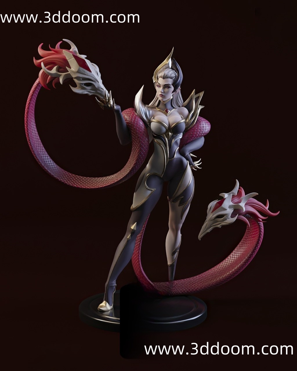 248 Evelynn League of Legends 英雄联盟 伊芙琳-3D DOOM