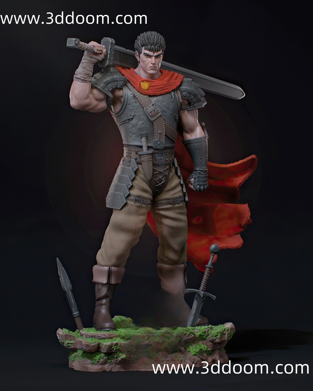 348 Guts Berserk 剑风传奇 格斯-3D DOOM