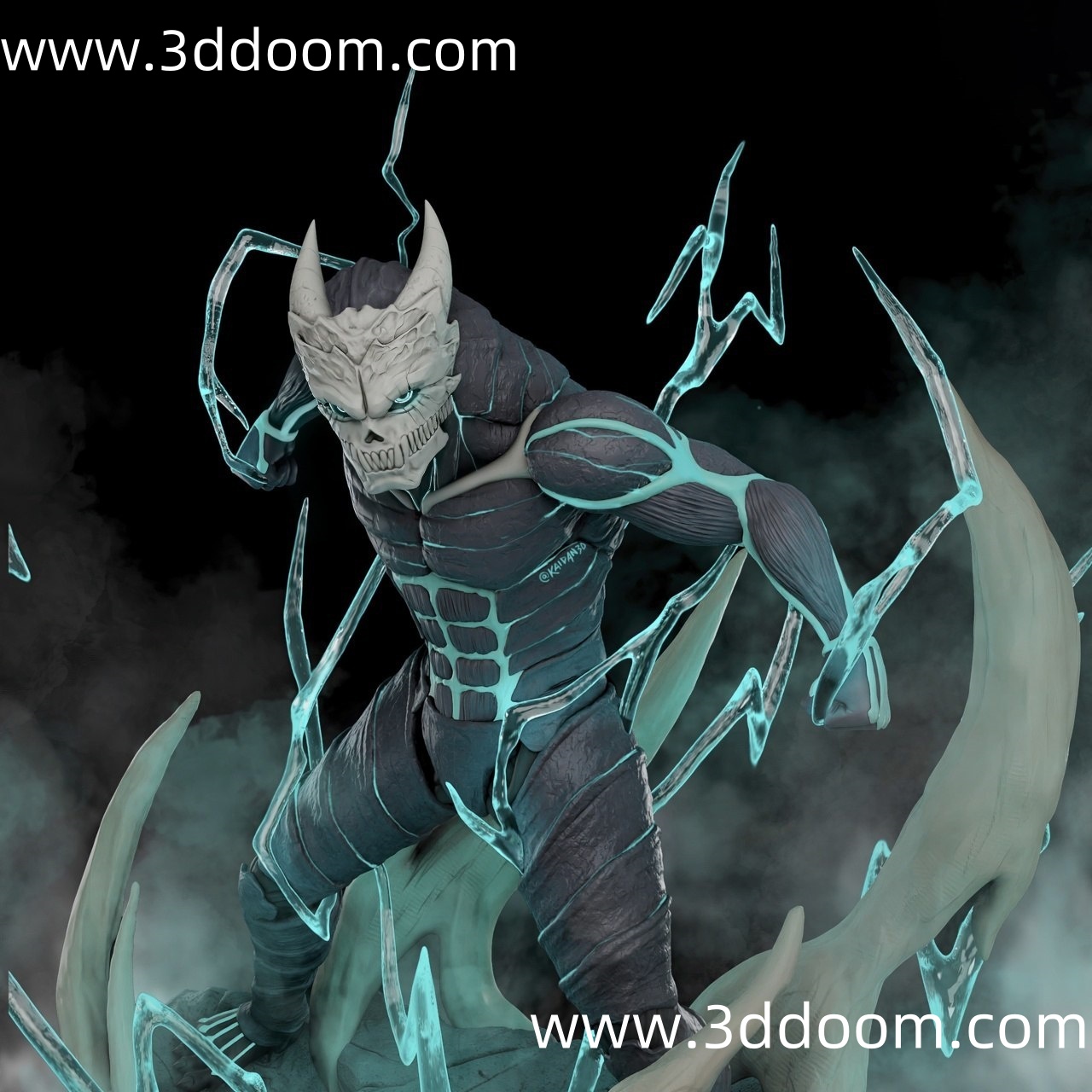 365 Kafka Hibino Kaiju No.8 怪兽8号 日比野卡夫卡-3D DOOM